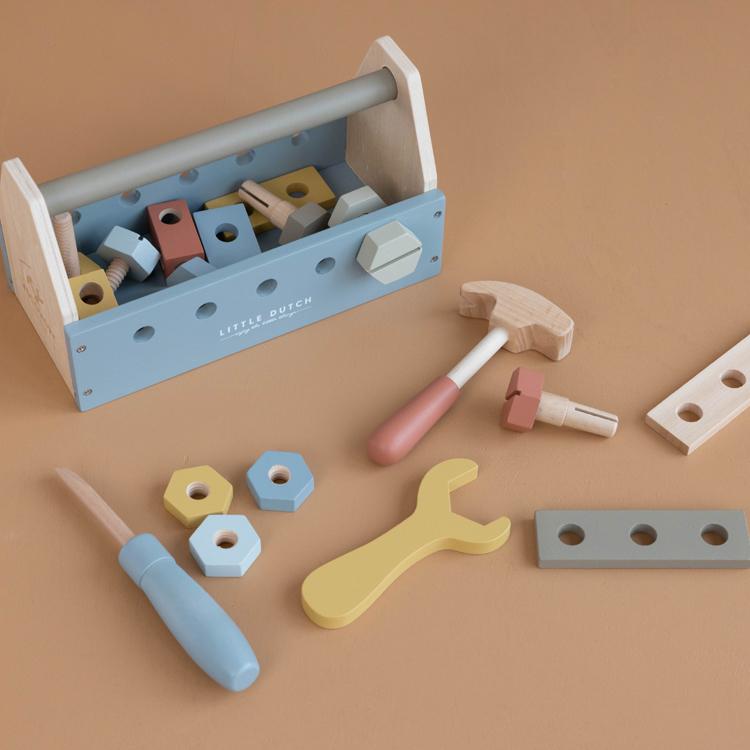 Malette à outils en bois egmont toys 
