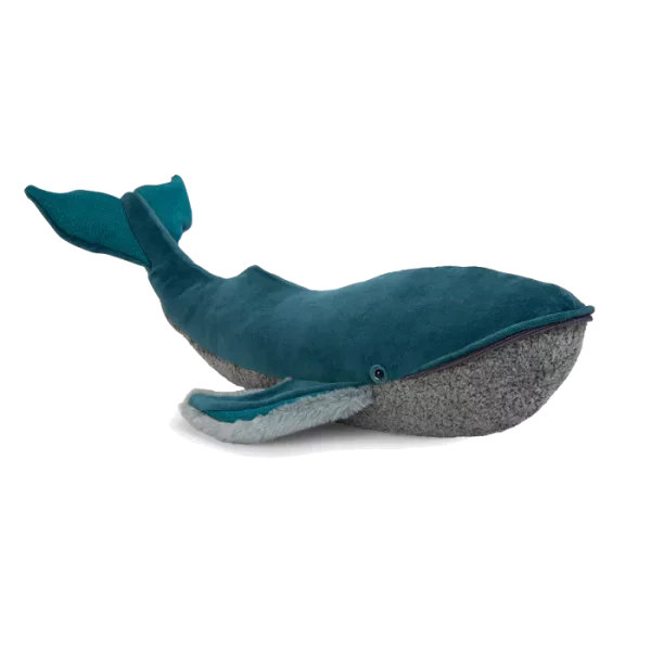 GRANDE BALEINE EN PELUCHE TOUT AUTOUR DU MONDE - MOULIN ROTY