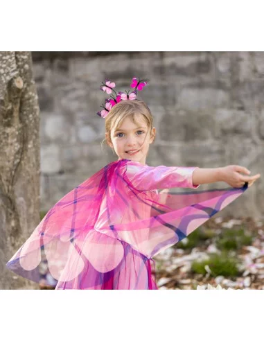 Déguisement robe princesse violette aile de papillon 4-5ans - 4