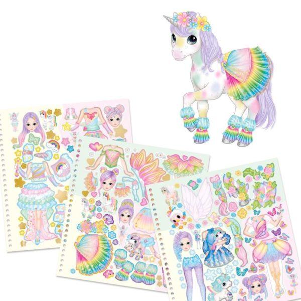 DRESS ME UP ALBUM AUTOCOLLANTS - YLVI