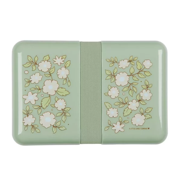 BOITE A GOUTER FLEURS SAUGE - A LITTLE LOVELY COMPAGNY