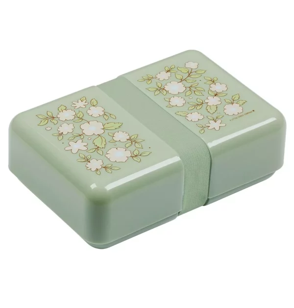 BOITE A GOUTER FLEURS SAUGE - A LITTLE LOVELY COMPAGNY