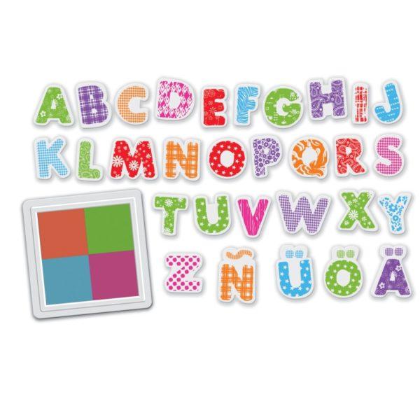 ALPHABET A TAMPONNER - CREA LIGN
