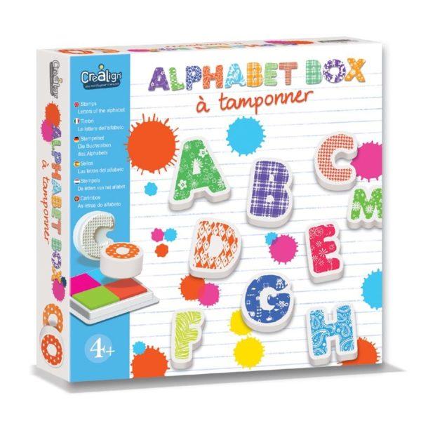 ALPHABET A TAMPONNER - CREA LIGN