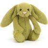 PELUCHE LAPIN BASHFUL MOSS VERT PISTACHE 18 CM - JELLYCAT