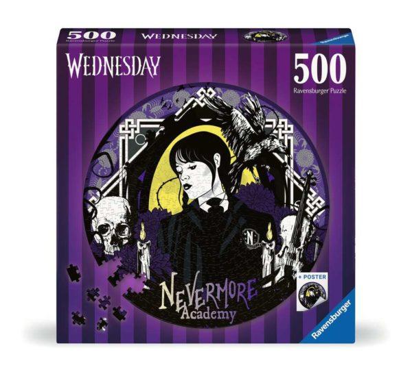 PUZZLE ROND MERCREDI 500 PIECES - RAVENSBURGER
