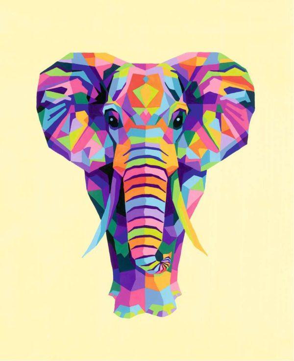 PEINTURE PAR NUMERO ADULTE CREART ELEPHANT - RAVENSBURGER