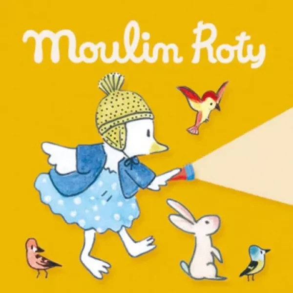 3 DISQUES POUR LAMPE A HISTOIRES "LA GRANDE FAMILLE " - MOULIN ROTY