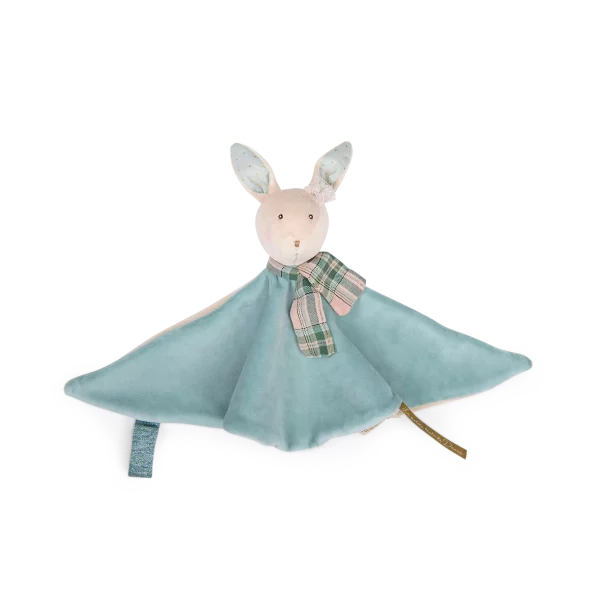 DOUDOU LAPIN BLEU " LA PETITE ECOLE DE DANSE" - MOULIN ROTY