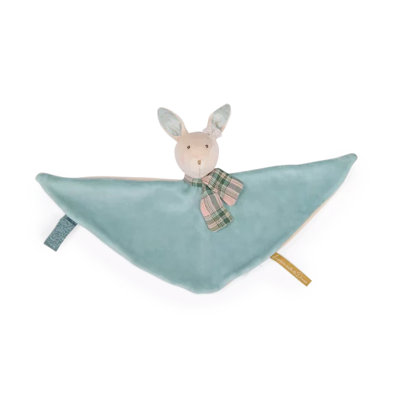 DOUDOU LAPIN BLEU " LA PETITE ECOLE DE DANSE" - MOULIN ROTY
