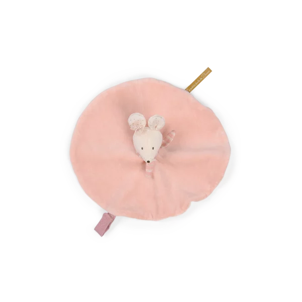 DOUDOU SOURIS ROSE " LA PETITE ECOLE DE DANSE" - MOULIN ROTY