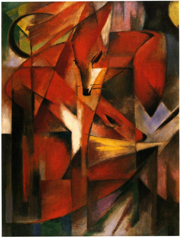 PUZZLE RENARDS FRANZ MARC 1000 PIECES - D-TOYS