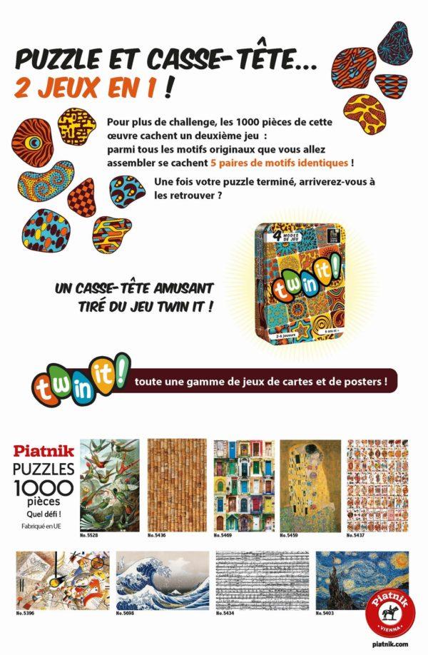PUZZLE TWIN IT - 1000 PIECES - PIATNIK