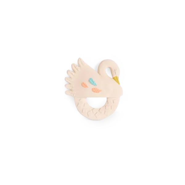 ANNEAU DE DENTITION CAOUTCHOUC CYGNE " LA PETITE ECOLE DE DANSE" - MOULIN ROTY
