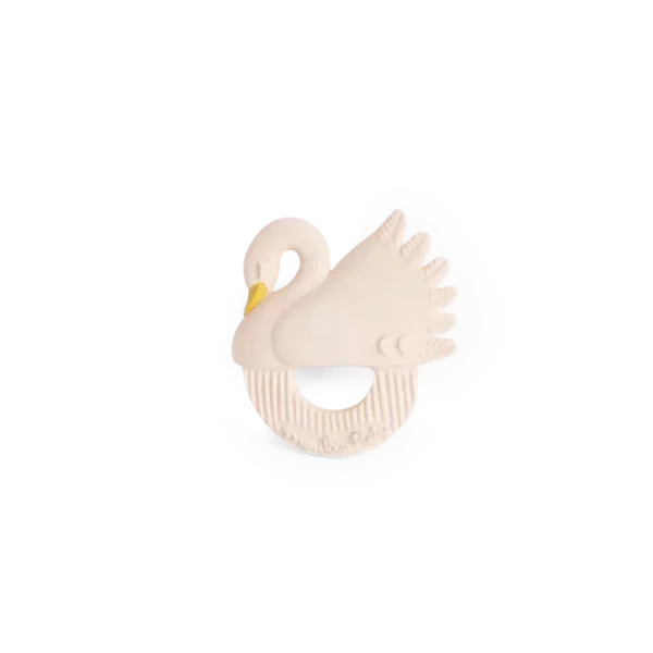 ANNEAU DE DENTITION CAOUTCHOUC CYGNE " LA PETITE ECOLE DE DANSE" - MOULIN ROTY