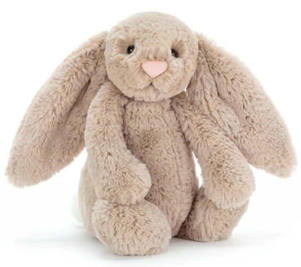 PELUCHE LAPIN BASHFUL BEIGE 31 CM - JELLYCAT