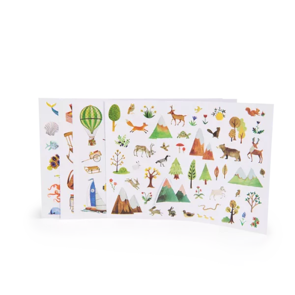 154 STICKERS AVENTURE - MOULIN ROTY