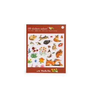 100 STICKERS NATURE - MOULIN ROTY