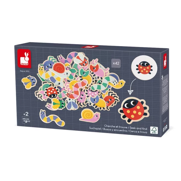CHERCHE ET TROUVE JARDIN - JANOD