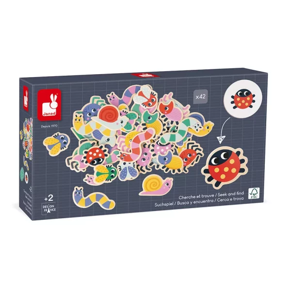 CHERCHE ET TROUVE JARDIN - JANOD