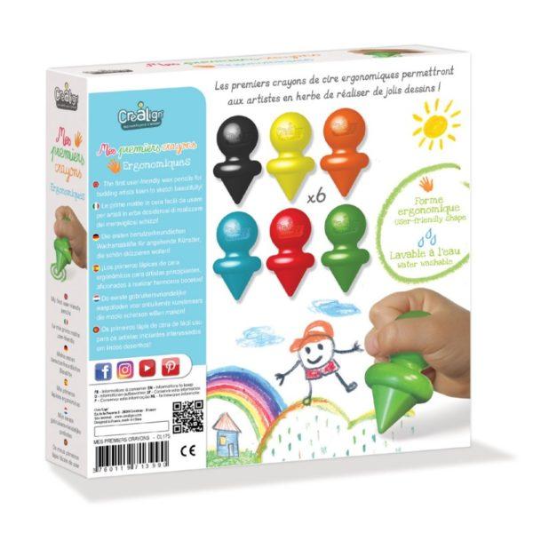 MES PREMIERS CRAYONS ERGONOMIQUES - CREA LIGN