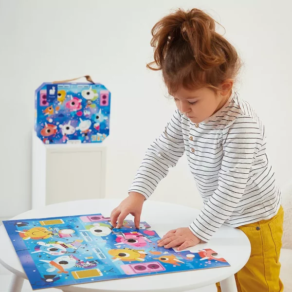 PUZZLE CONCERT ROCK LICORNES 24 PIECES - JANOD