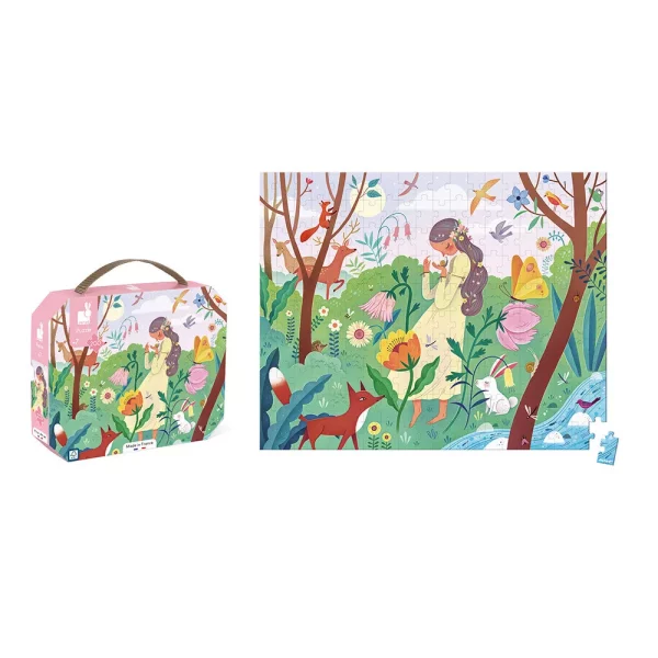 PUZZLE DAME NATURE 200 PIECES - JANOD