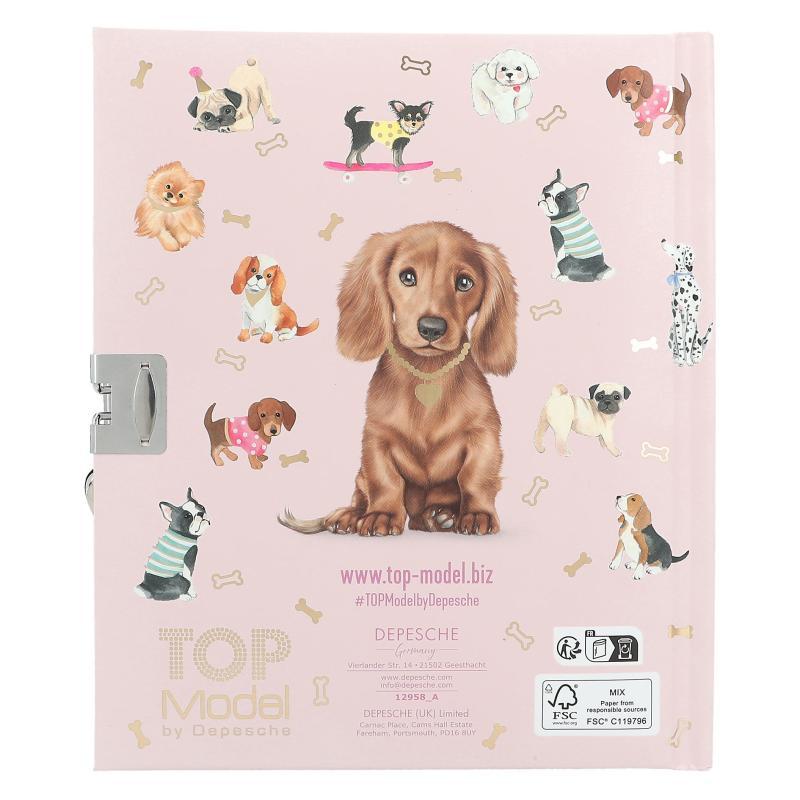 JOURNAL INTIME DOGGY KITTY - TOP MODEL