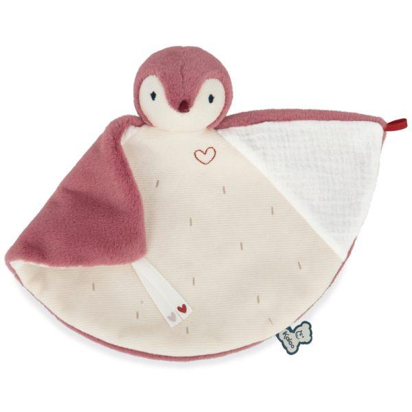 DOUDOU MANCHOT ROSE KALOO