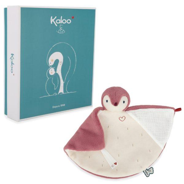 DOUDOU MANCHOT ROSE KALOO