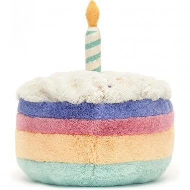BIRTHDAY CAKE RAINBOW AMUSEABLE - JELLYCAT