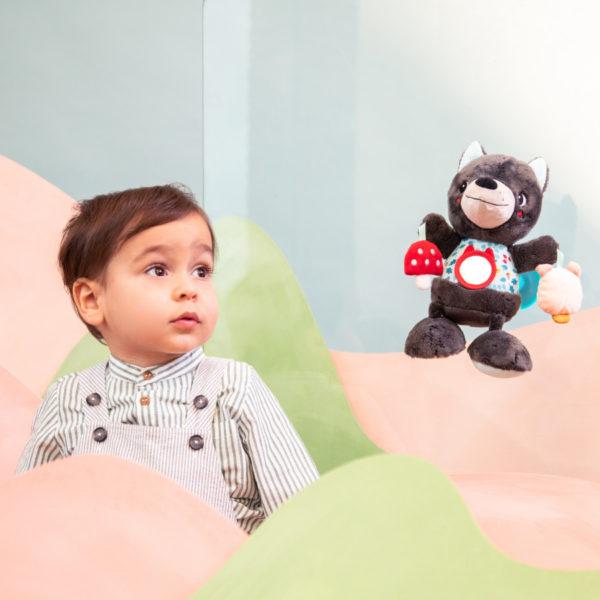 LOUIS PELUCHE D'ACTIVITES NOMADE - LILLIPUTIENS