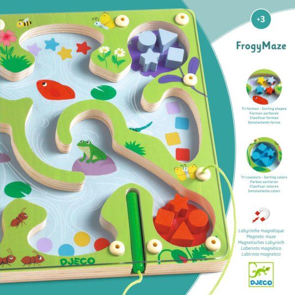 FROGY MAZE, LABYRINTHE MAGNETIQUE - DJECO