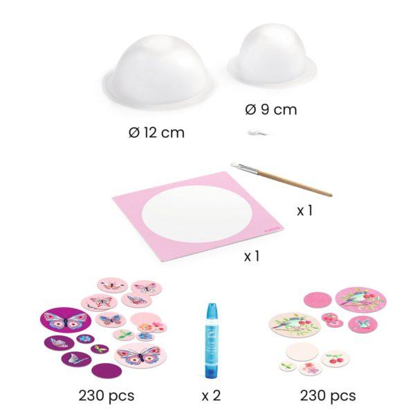 COUPELLES EN PAPIER DANS LA MER - DJECO