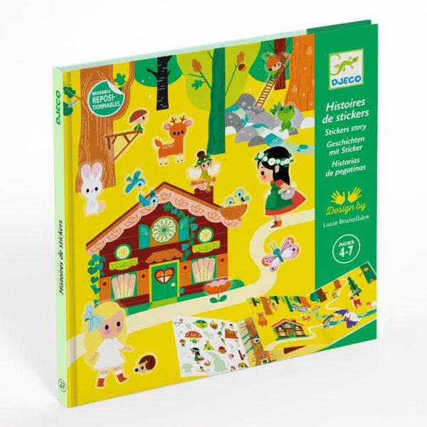 HISTOIRE DE STICKERS LA FORET MAGIQUE - DJECO