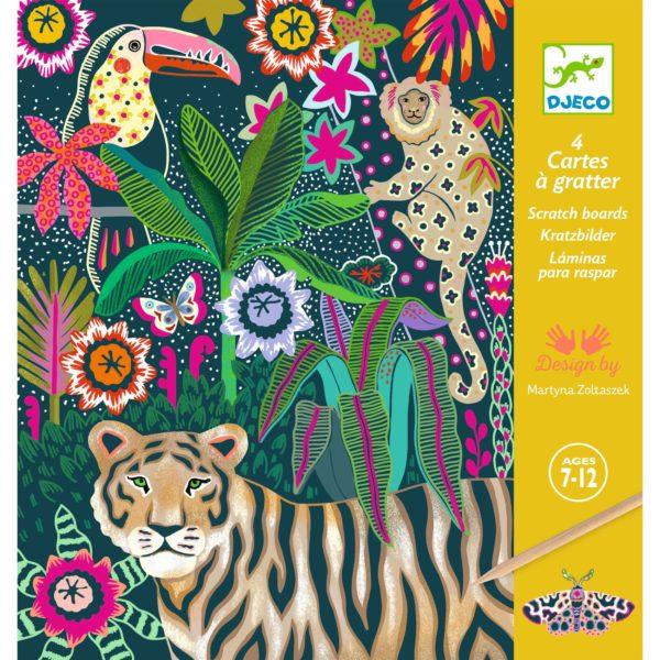 CARTES A GRATTER ROCOCO - DJECO