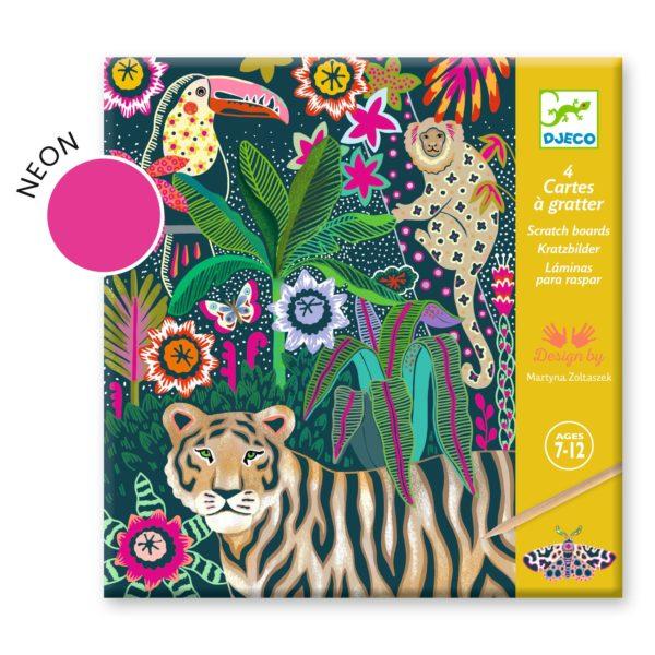 CARTES A GRATTER ROCOCO - DJECO