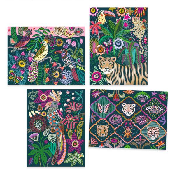 CARTES A GRATTER ROCOCO - DJECO