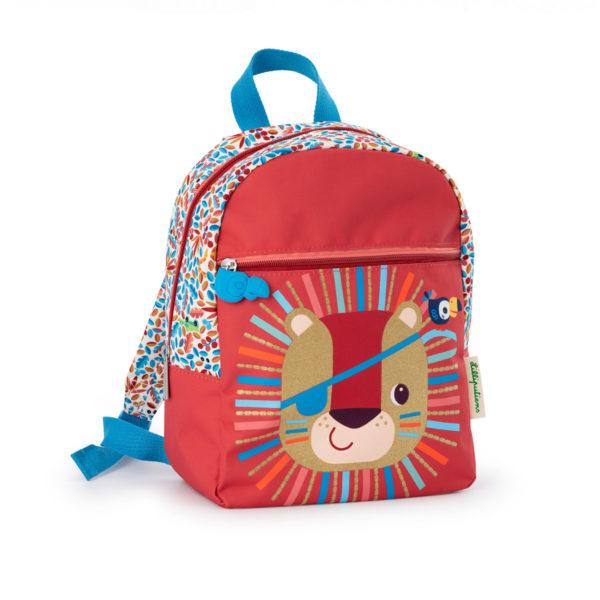 SAC A DOS EN PET RECYCLE JACK LE LION - LILLIPUTIENS