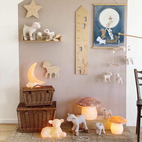 LAMPE CHAMPIGNON GRAND CHOCOLAT – Image 2