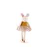 PETITE PELUCHE SOURIS OR - LA PETITE ÉCOLE DE DANSE