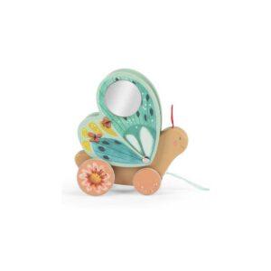 PAPILLON A TIRER - TROIS PETITS LAPINS - MOULIN ROTY