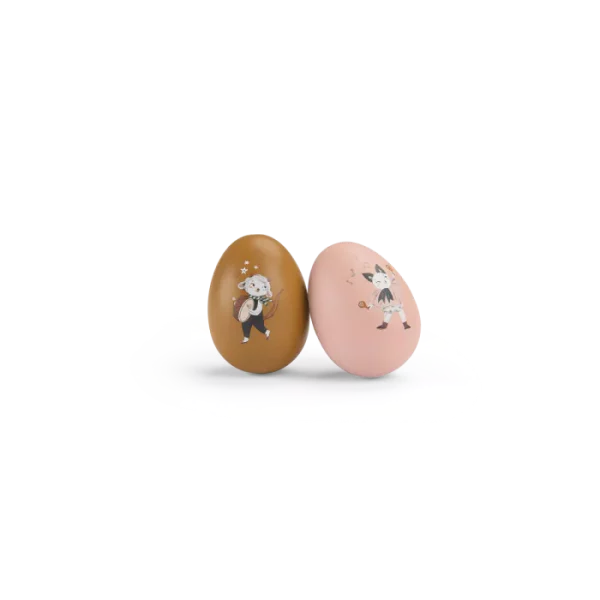 2 OEUFS MARACAS - APRES LA PLUIE- MOULIN ROTY