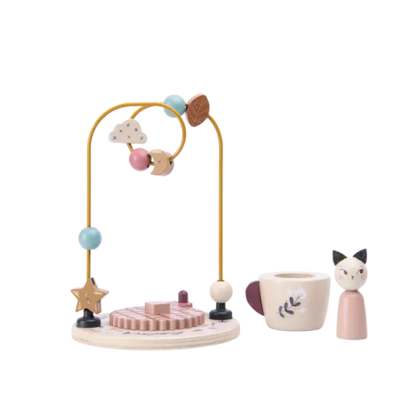 CIRCUIT DE PERLES AVEC EMPILABLE- APRES LA PLUIE- MOULIN ROTY