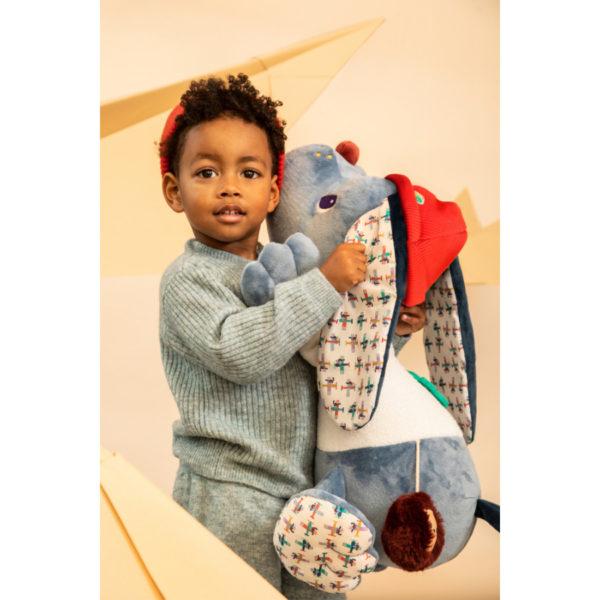 GRANDE PELUCHE DECOUVERTE JULES LE CHIEN - LILLIPUTIENS