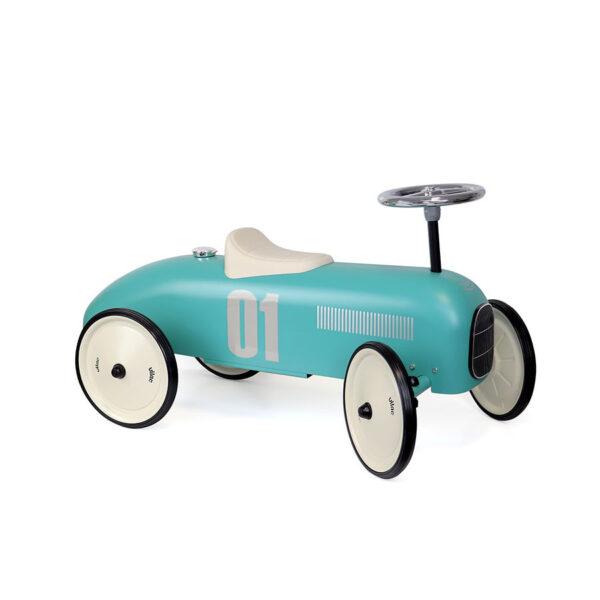 PORTEUR VOITURE VINTAGE AQUA