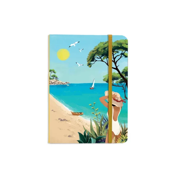 CALEPIN ELASTIQUE A6 BORD DE MER