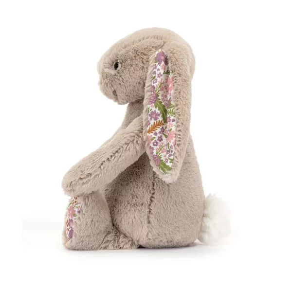 LAPIN BEIGE FLEURI « PÉTALE » – Image 2