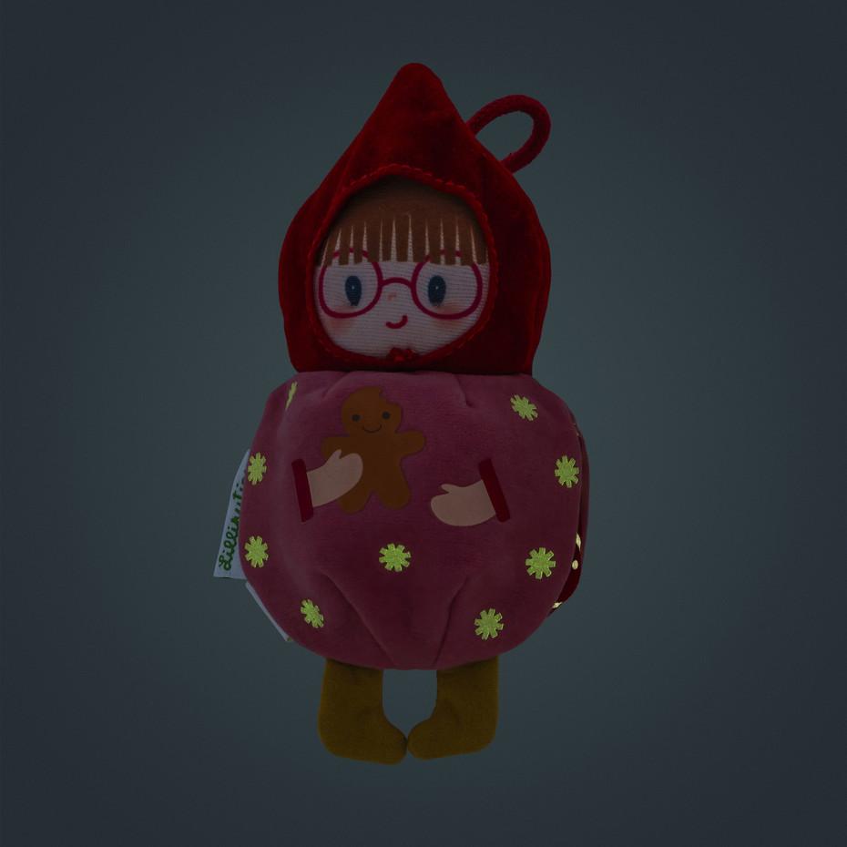 LUTIN BOULE DE NOEL REVERSIBLE – Image 3